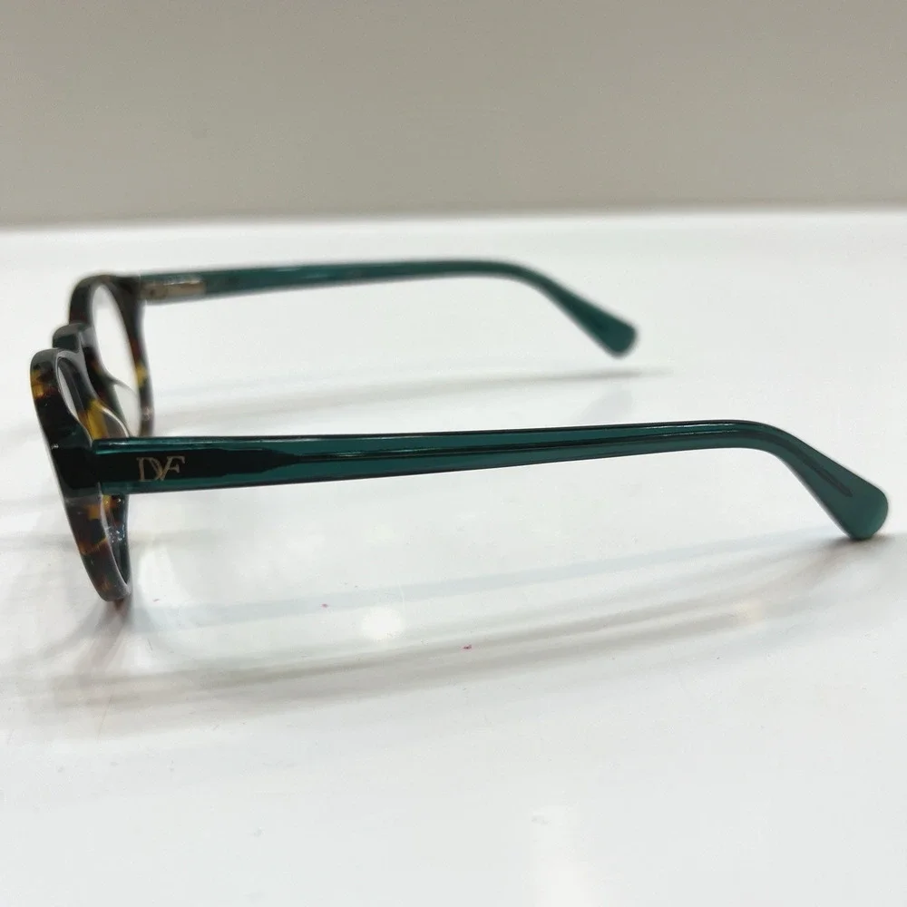 NEW Diane von Furstenberg 5067 319 Translucent Marbled Eyeglass Frames 52-17-135